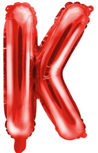 K - Bokstavballong - 35 cm