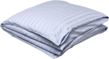 Sateen Stripes Single Duvet Home Textiles Bedtextiles Duvet Covers Blå GANT*Betinget Tilbud