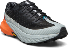 Men's Agility Peak 5 - Black/Tangerine Shoes Sport Shoes Running Shoes Svart Merrell*Betinget Tilbud