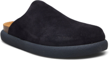 Sl Kyle Suede Navy Blue Shoes Summer Shoes Sandals Marineblå Scholl*Betinget Tilbud