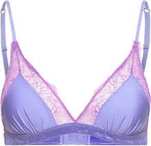 Love Lace Lingerie Bras & Tops Soft Bras Bralette Purple Love Stories