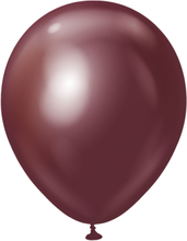 Latexballonger Professional Chrome Burgundy - 10-pack