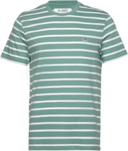 Org Jrsy Breton Tee T-shirts Short-sleeved Grønn Original Penguin*Betinget Tilbud
