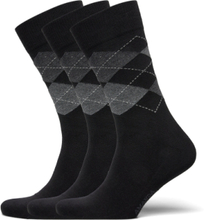 True Ankle Argyle Underwear Socks Regular Socks Black Amanda Christensen