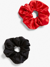 Pack of two scrunchies - Black