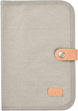 BEABA ® Health Booklet Cover - Canvas Pearl Grey