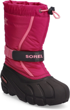 Childrens Flurry Sport Winter Boots Winterboots Pull On Pink Sorel