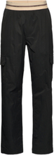 Logo Wb Pant.lt Wt N Bottoms Trousers Cargo Pants Black Helmut Lang