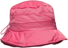 Quilted Bucket Hat Accessories Headwear Bucket Hats Pink Mango