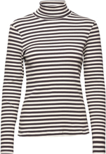 Luelle T-Shirt Rollneck T-shirts & Tops Long-sleeved Multi/mønstret Noella*Betinget Tilbud
