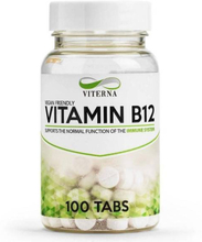 Viterna Vital Vitamin B12, 100 tabletter (vegan)