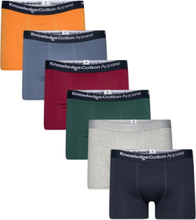 6-Pack Underwear - Gots/Vegan Boksershorts Svart Knowledge Cotton Apparel*Betinget Tilbud