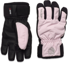 Ferox Primaloft - 5 Finger Pink-7 Accessories Gloves & Mittens Gloves Multi/mønstret Hestra*Betinget Tilbud