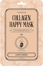 Kocostar Collagen Happy Mask Beauty WOMEN Skin Care Face Face Masks Detox Mask Nude KOCOSTAR*Betinget Tilbud