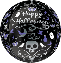 Happy Halloween Rund Folieballong