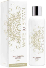 Selvbruner Body Lotion White To Brown Light Lotion (250 ml)