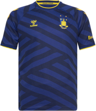 Bif 23/24 Away Jersey S/S T-shirts & Tops Football Shirts Blå Hummel*Betinget Tilbud