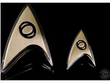 Quantum Mechanix Star Trek: Discovery - Enterprise Science Badge and Pin Set