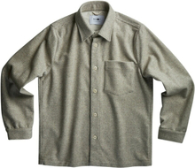 Beige Nn07 Peter 5318 Ullblanding Tecnical Overshirt Shirt