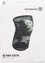 Rx Knee-Sleeve 5Mm Accessories Sports Equipment Braces & Supports Knee Support Svart Rehband*Betinget Tilbud