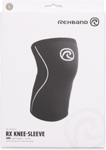 Rx Knee-Sleeve 3Mm Accessories Sports Equipment Braces & Supports Knee Support Svart Rehband*Betinget Tilbud