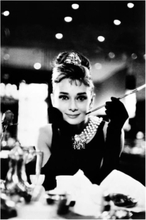Audrey Hepburn - Breakfast at Tiffanys, Svart vitl