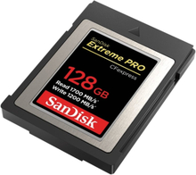 SanDisk Extreme Pro - Flashhukommelseskortti - 128 GB - CFexpress