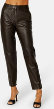 SELECTED FEMME Marie MW Leather Pants Java 34