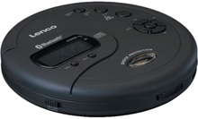 Lenco CD-300, MP3-soitin, LCD, Musta