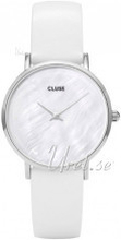 Cluse CL30060 Minuit Valkoinen/Nahka Ø33 mm