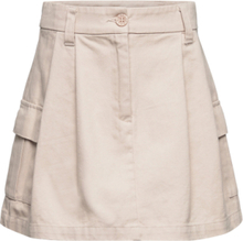 Cargo Skirt Dresses & Skirts Skirts Short Skirts Cream Rosemunde Kids