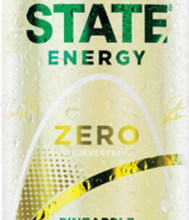 State Energy ZERO 12x400 ml, Pineapple. Inkl. pant.