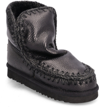Eskimo 18 Shoes Boots Ankle Boots Ankle Boots Flat Heel Black MOU