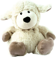 Grijze schapen heatpack/coldpack knuffels 33 cm knuffeldieren