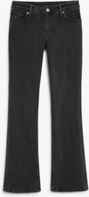 Wakumi low waist flare jeans - Black