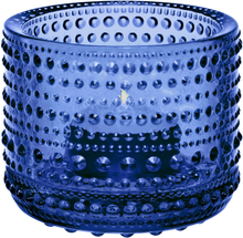 Iittala Kastehelmi lyslykt 6,4 cm, ultramarinblå