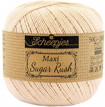 Scheepjes Maxi Sugar Rush Garn Unicolor 255 Nude