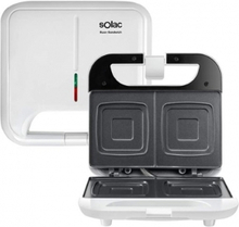 Slip-let sandwich toaster Solac SD5053 750W Hvid 750W 750 W