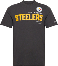 Nike Nfl Pittsburgh Steelers T-Shirt T-shirts Short-sleeved Svart NIKE Fan Gear*Betinget Tilbud