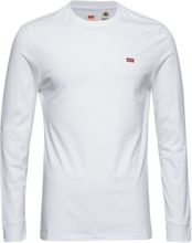 Ls Original Hm Tee Ls Cotton + Tops T-Langærmet Skjorte White LEVI´S Men