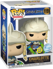 Funko! Pop Exclusive Black Clover Charlotte W/Ch Toys Playsets & Action Figures Action Figures Multi/patterned Funko
