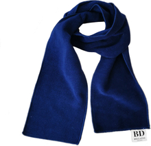Navy blauwe fleece sjaal voor jongens en meisjes