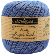 Scheepjes Maxi Sugar Rush Garn Unicolor 261 Capri Bl