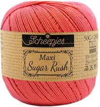 Scheepjes Maxi Sugar Rush Unicolor 256 Corneli Rose