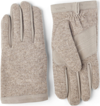 Ethan Accessories Gloves Finger Gloves Beige Hestra*Betinget Tilbud