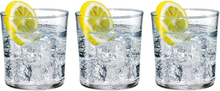 3x Drinkglazen voor water/sap/limonade Bodega 370 ml