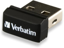 Verbatim VB-97464, 16 GB, USB A-tyyppi, 2.0, 2 g, Musta