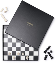 Chess coffee table game Svart - Vinga Home