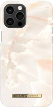 IDEAL OF SWEDEN Mobildeksel for iPhone 12 Pro Max Rose Pearl Marble