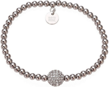 Bullet Bracelet Clear/Silver Accessories Jewellery Bracelets Chain Bracelets Silver Bud To Rose